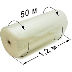 Трехслойная воздушно-пузырьковая пленка "Оптима Экстра" (50*1,2 м)