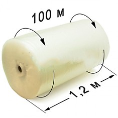 Двухслойная воздушно-пузырьковая пленка "Оптима" (100*1,2 м)